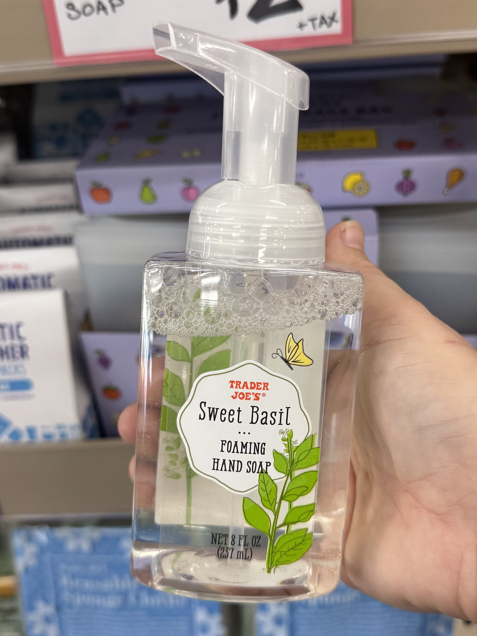 Hand Soap Foaming Sweet Basil - in store