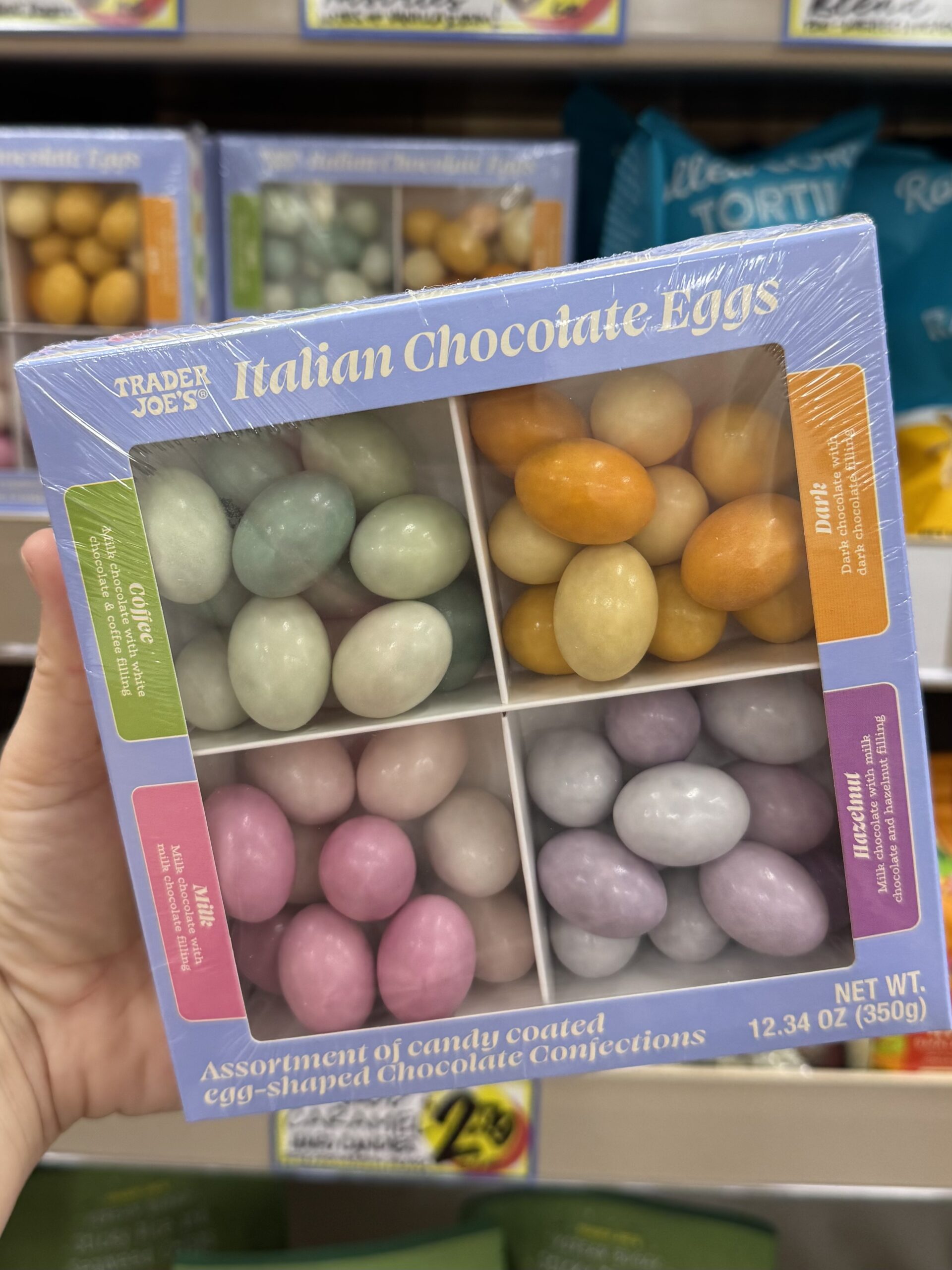 Italian Chocolate Eggs - in store