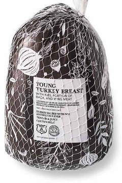 Publix Young Turkey Breast With Ribs, With Gravy Packets
