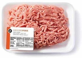 Publix Ground Pork, 80/20, Ground Fresh Daily