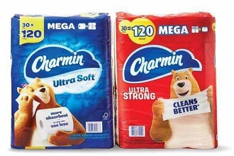 Charmin Bathroom Tissue, Mega Rolls