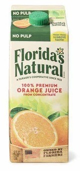 Florida's Natural 100% Premium Orange Juice