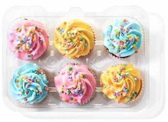 Easter Decorated Cupcakes, 6-Count