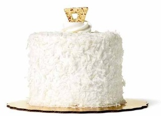 Mini Vanilla Buttercream Coconut Cake