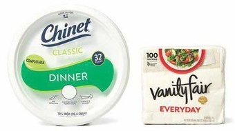 Chinet Classic White Plates