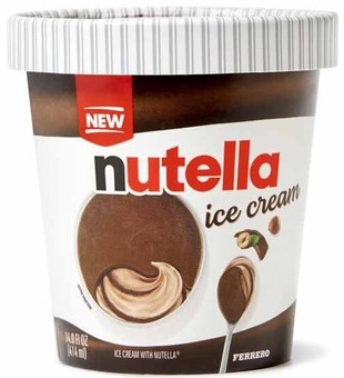 Nutella Ice Cream, Whole Fruit Fruit Bars or Frozen Juice, or Kinder Bueno Frozen Dairy Dessert