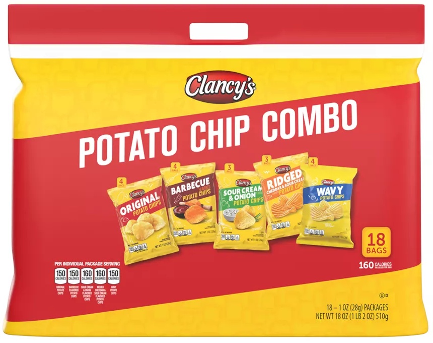 Clancy's Potato Chip Combo Pack -