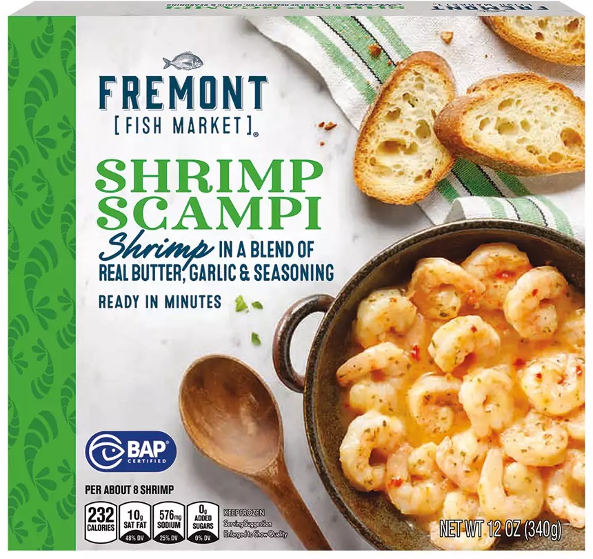 Fremont Fish Market Shrimp Scampi -