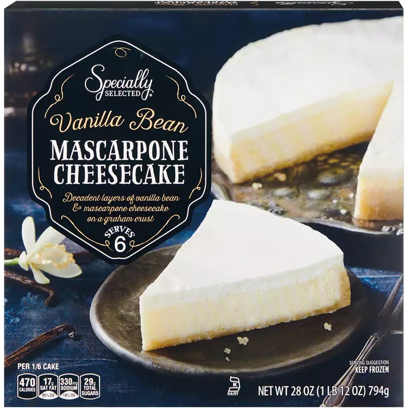 Specially Selected Vanilla Mascarpone Cheesecake -