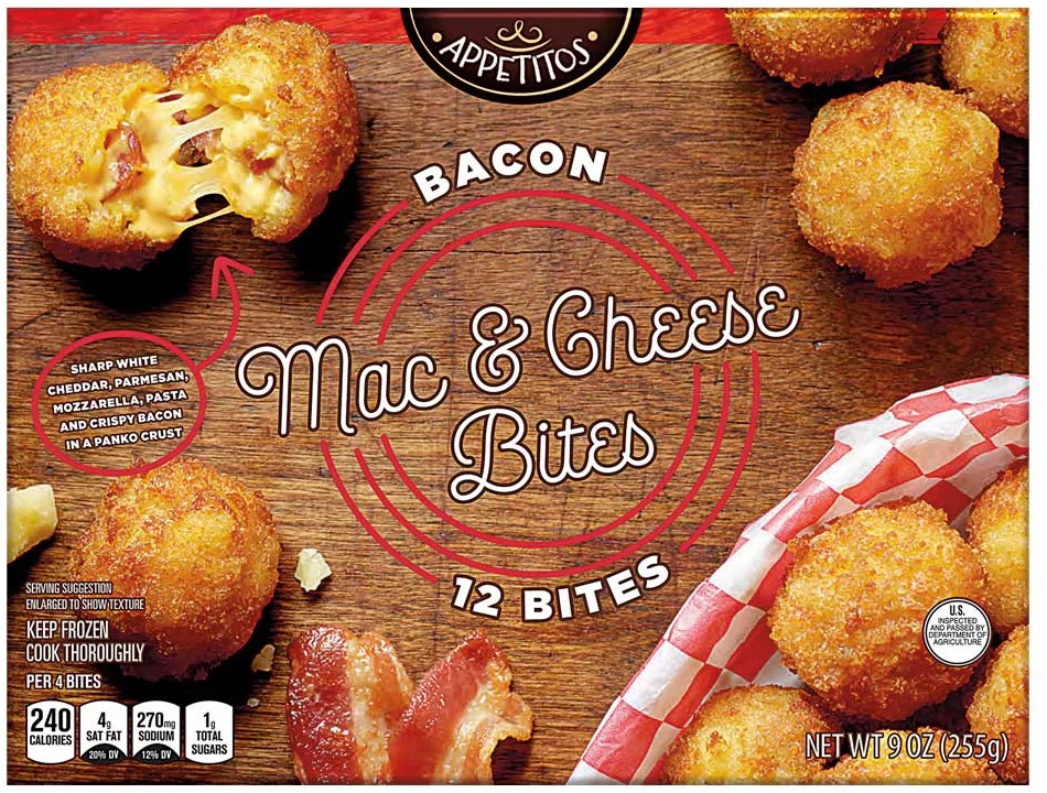 Appetitos Bacon Mac & Cheese Bites -