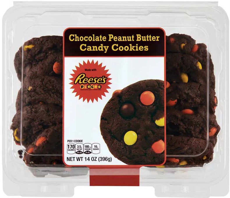 Reese's Chocolate Peanut Butter Candy Cookies -