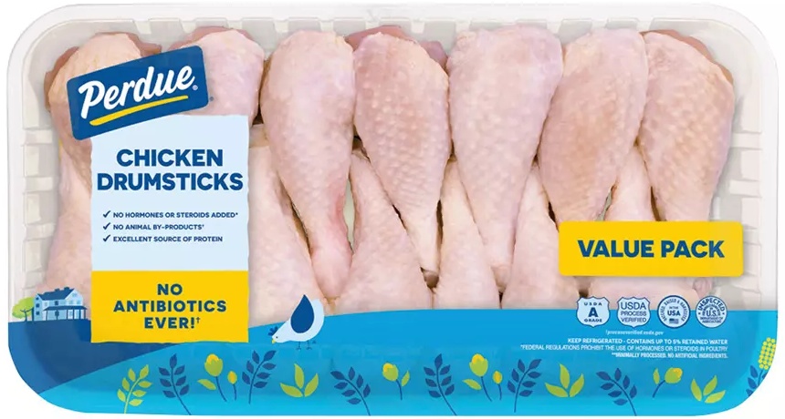 Perdue Antibiotic Free Family Pack Drumsticks -