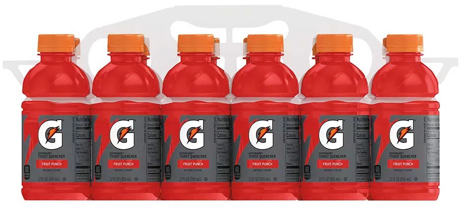 Gatorade Fruit Punch 12oz 12 Pack -