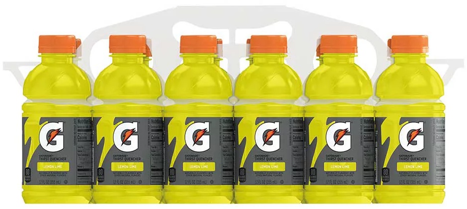 Gatorade Lemon Lime 12oz 12 Pack -
