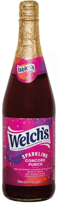Welch's Concord Punch Sparkling Juice -