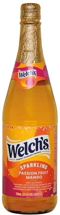 Welch's Passionfruit Mango Sparkling Juice -