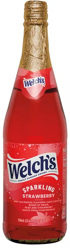 Welch's Strawberry Sparkling Juice -