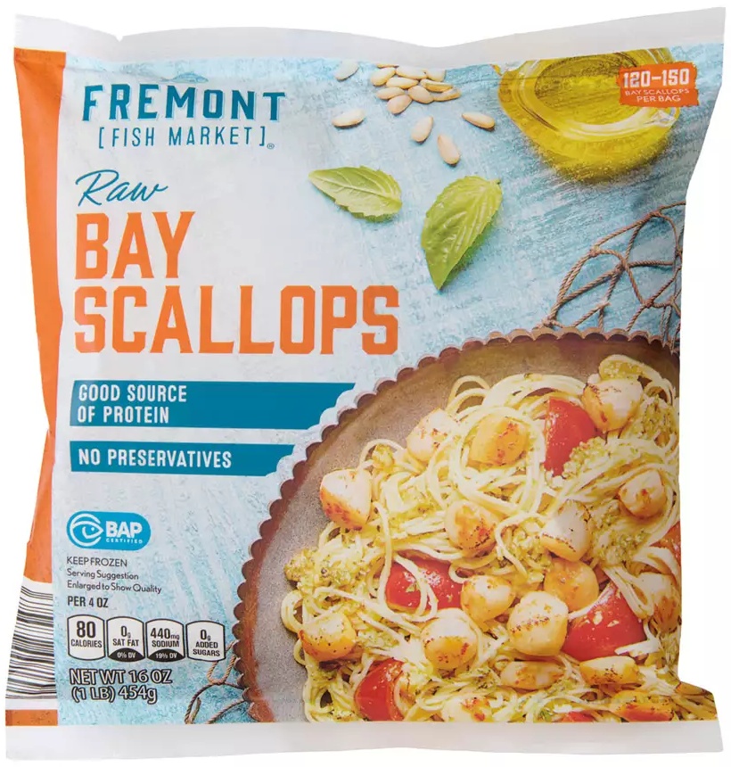 Fremont Fish Market Bay Scallops -