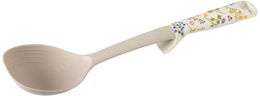 Floral Print Ladle