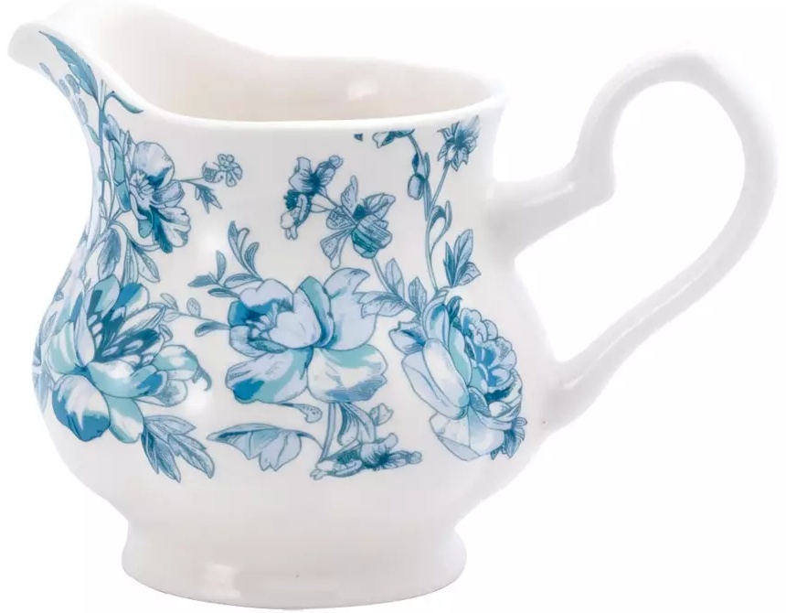 Blue Toile Creamer Pitcher