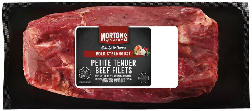 Morton's of Omaha Steakhouse Petite Beef Tender -