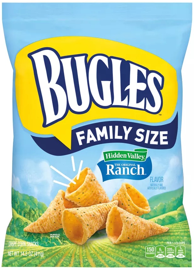 General Mills Value Size Hidden Valley Ranch Bugles -