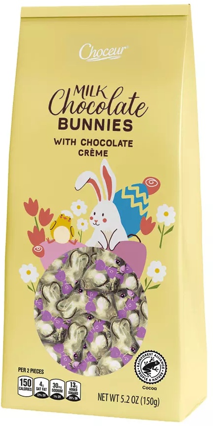 Choceur White Chocolate Creme Filled Bunnies -