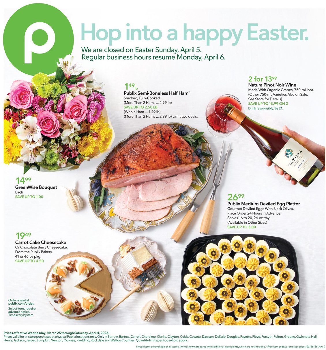 Publix Weekly Ad Page 1