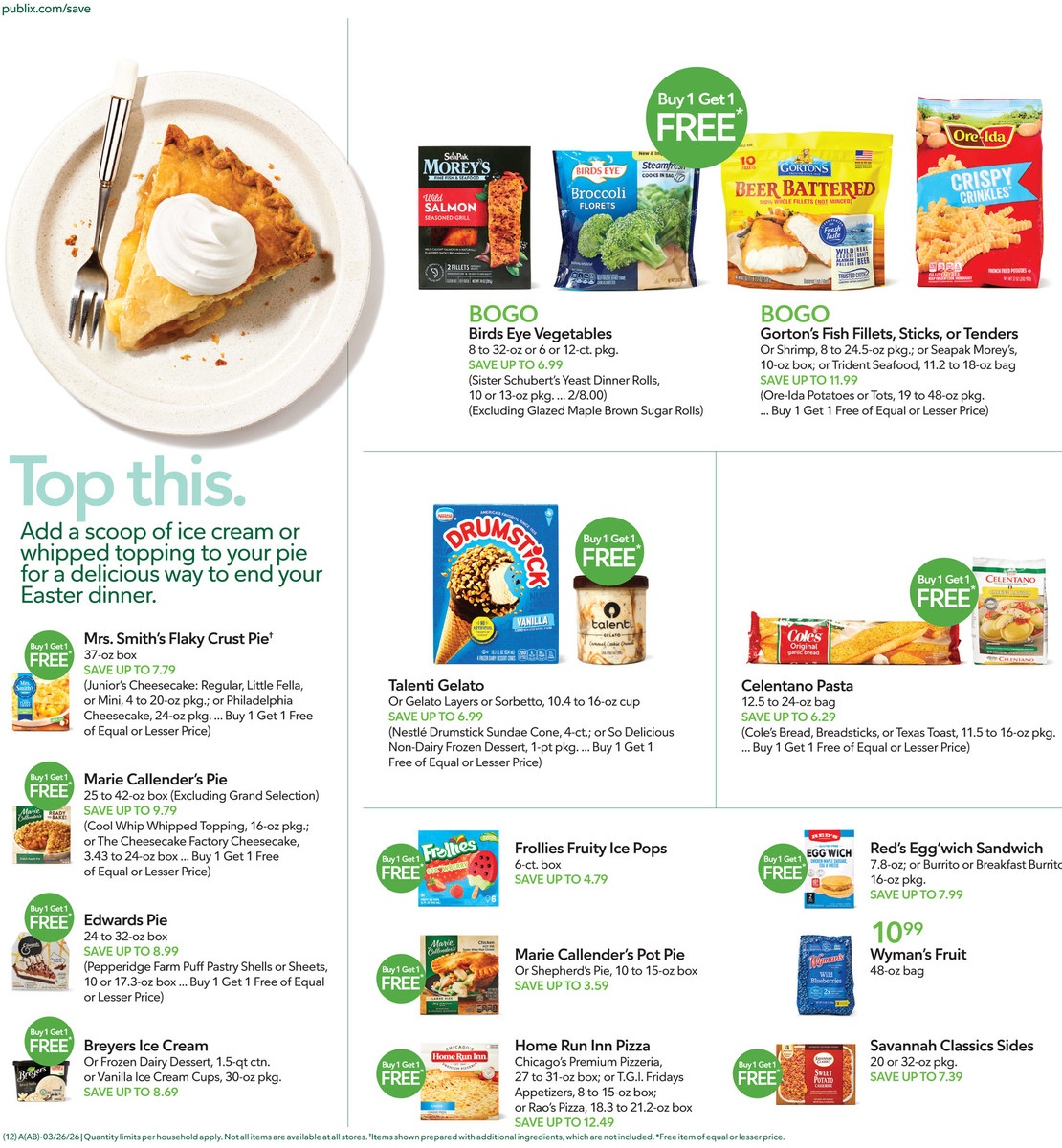 Publix Weekly Ad Page 12