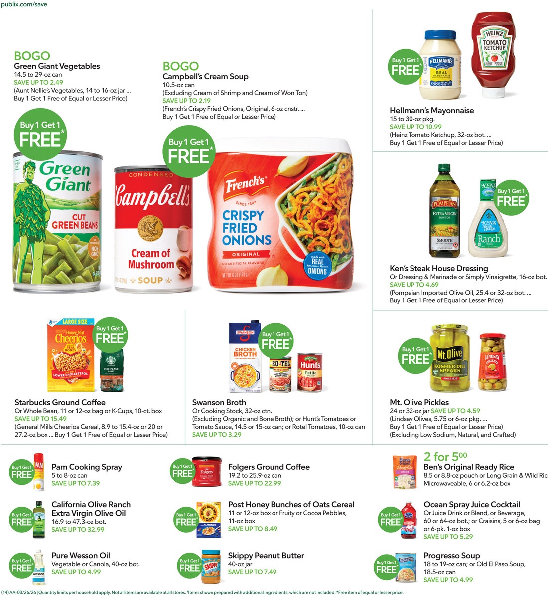 Publix Weekly Ad Page 14