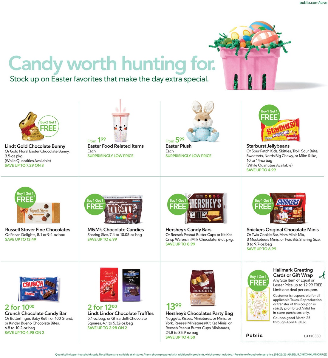 Publix Weekly Ad Page 3