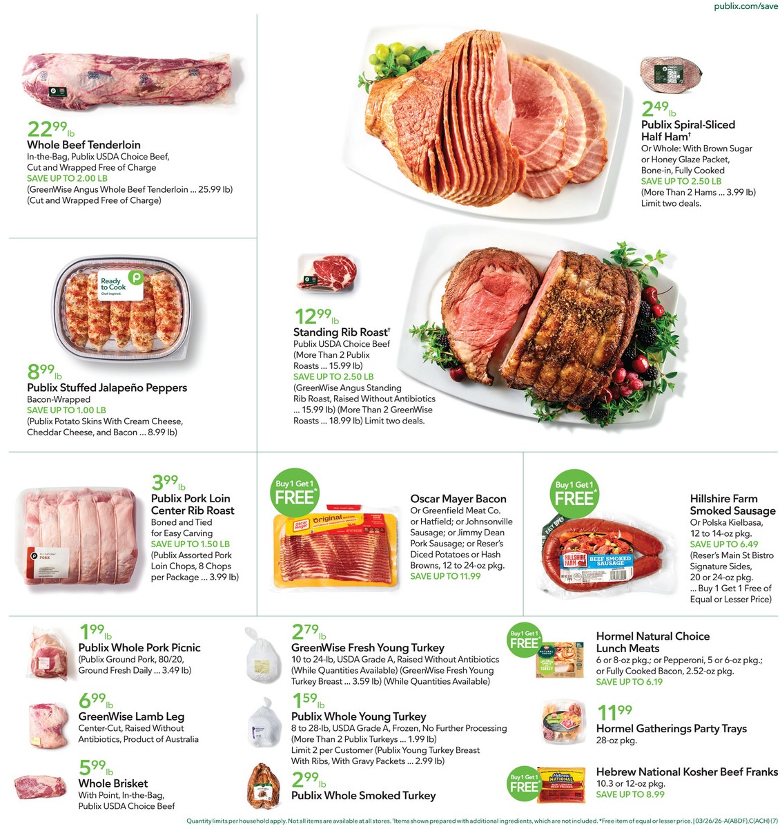 Publix Weekly Ad Page 7