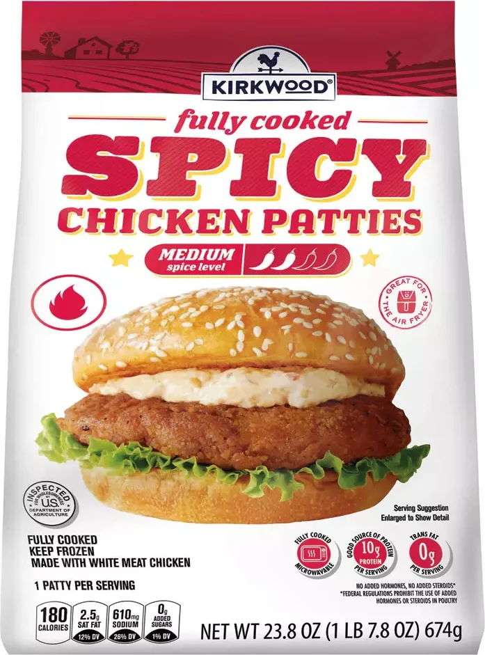 Kirkwood Spicy Chicken Patties