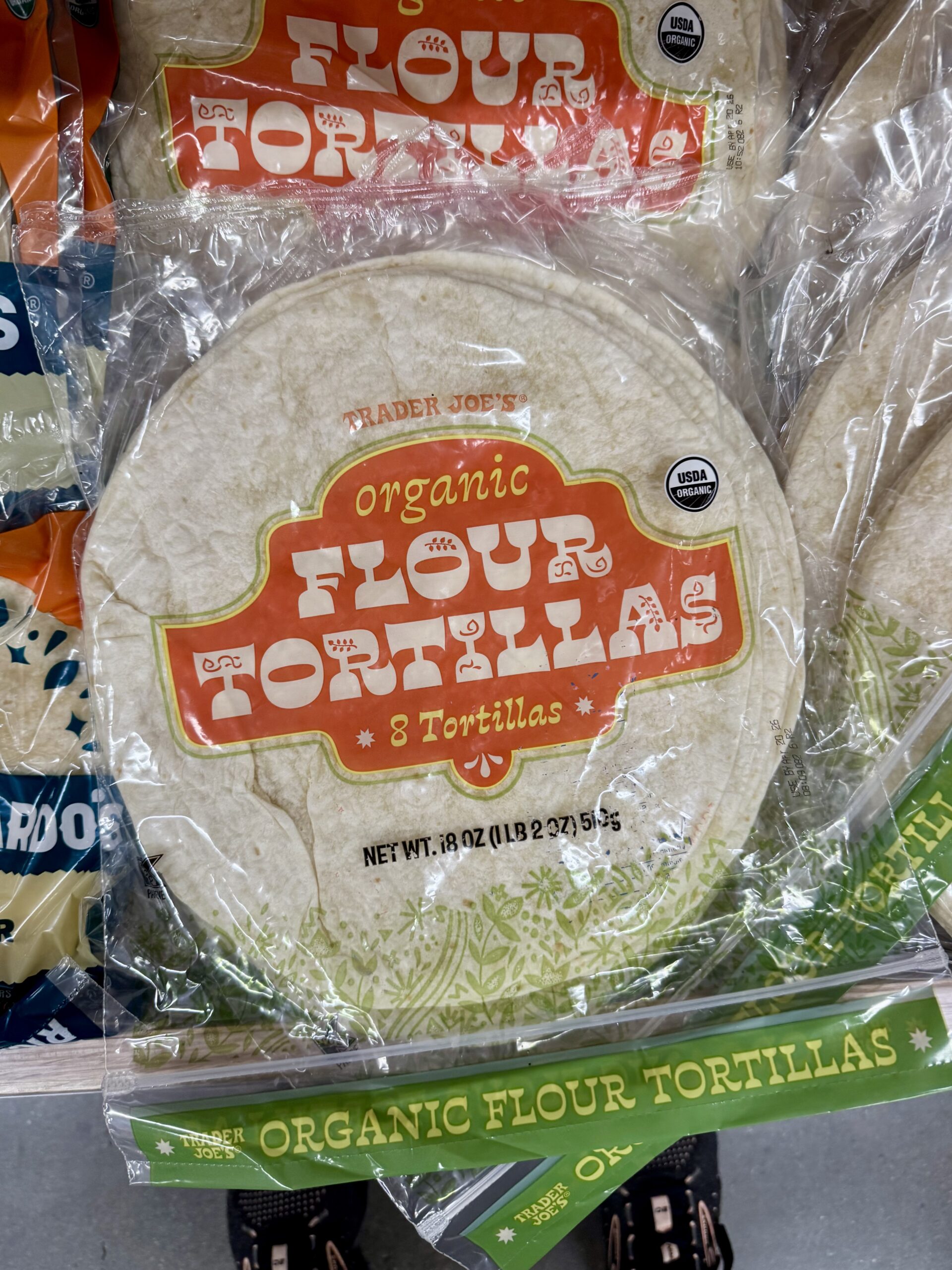 Organic Flour Tortillas - in store