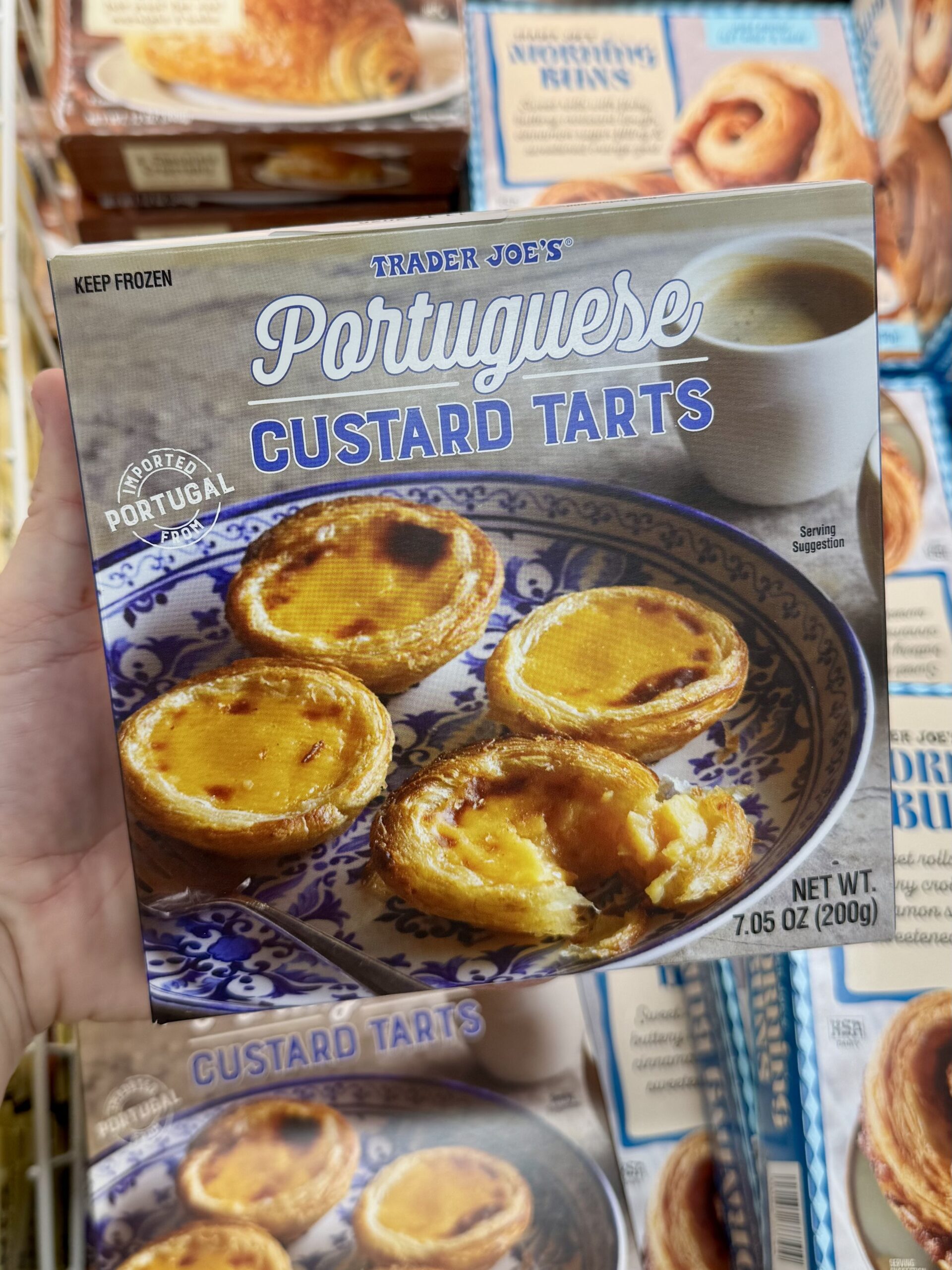 Portuguese Custard Tarts - in store