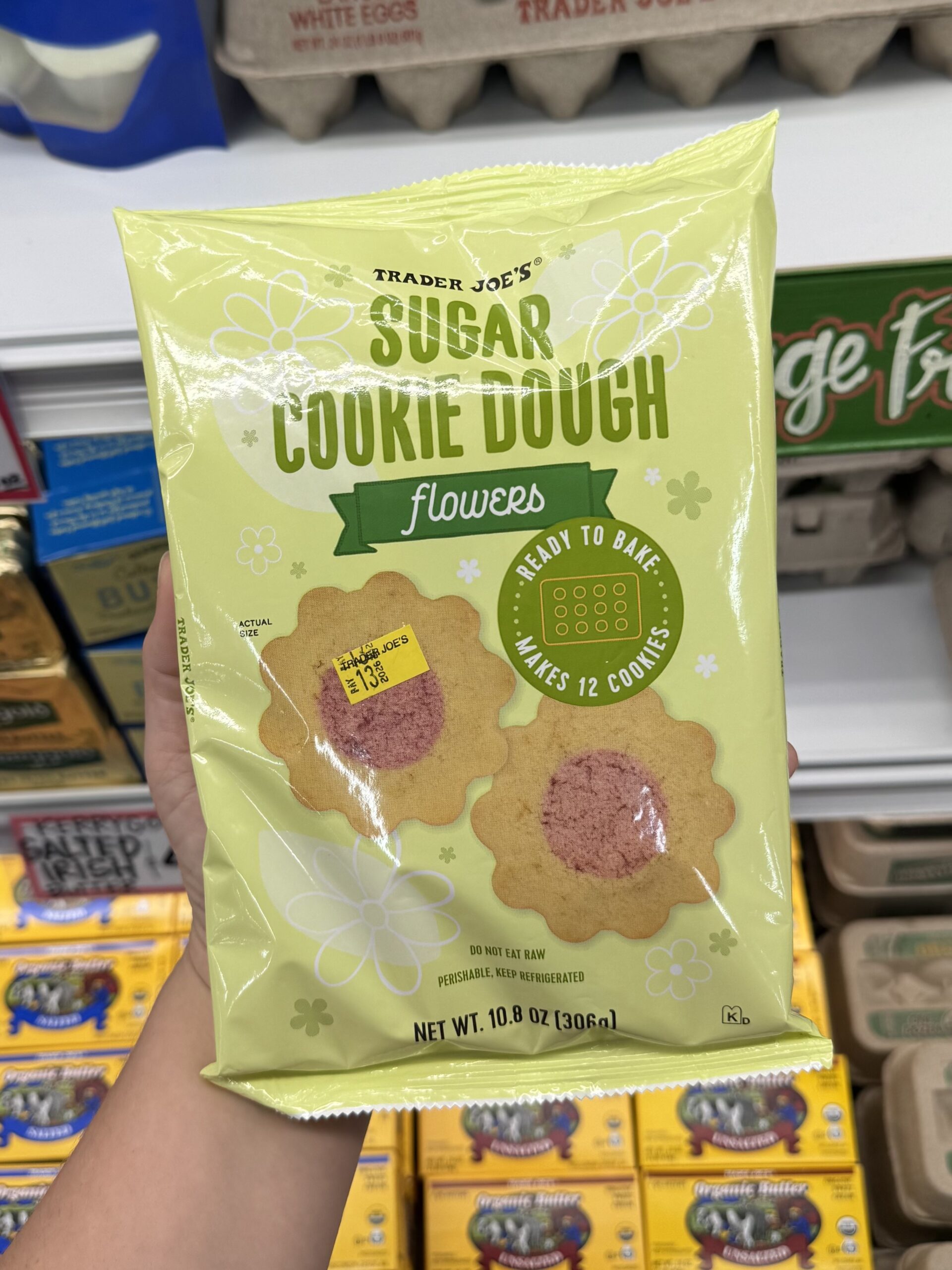 Sugar Cookie Dough Flowers - in store