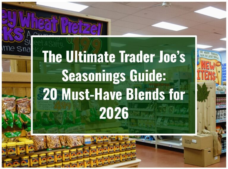 The Ultimate Trader Joe’s Seasonings Guide: 20 Must-Have Blends for 2026