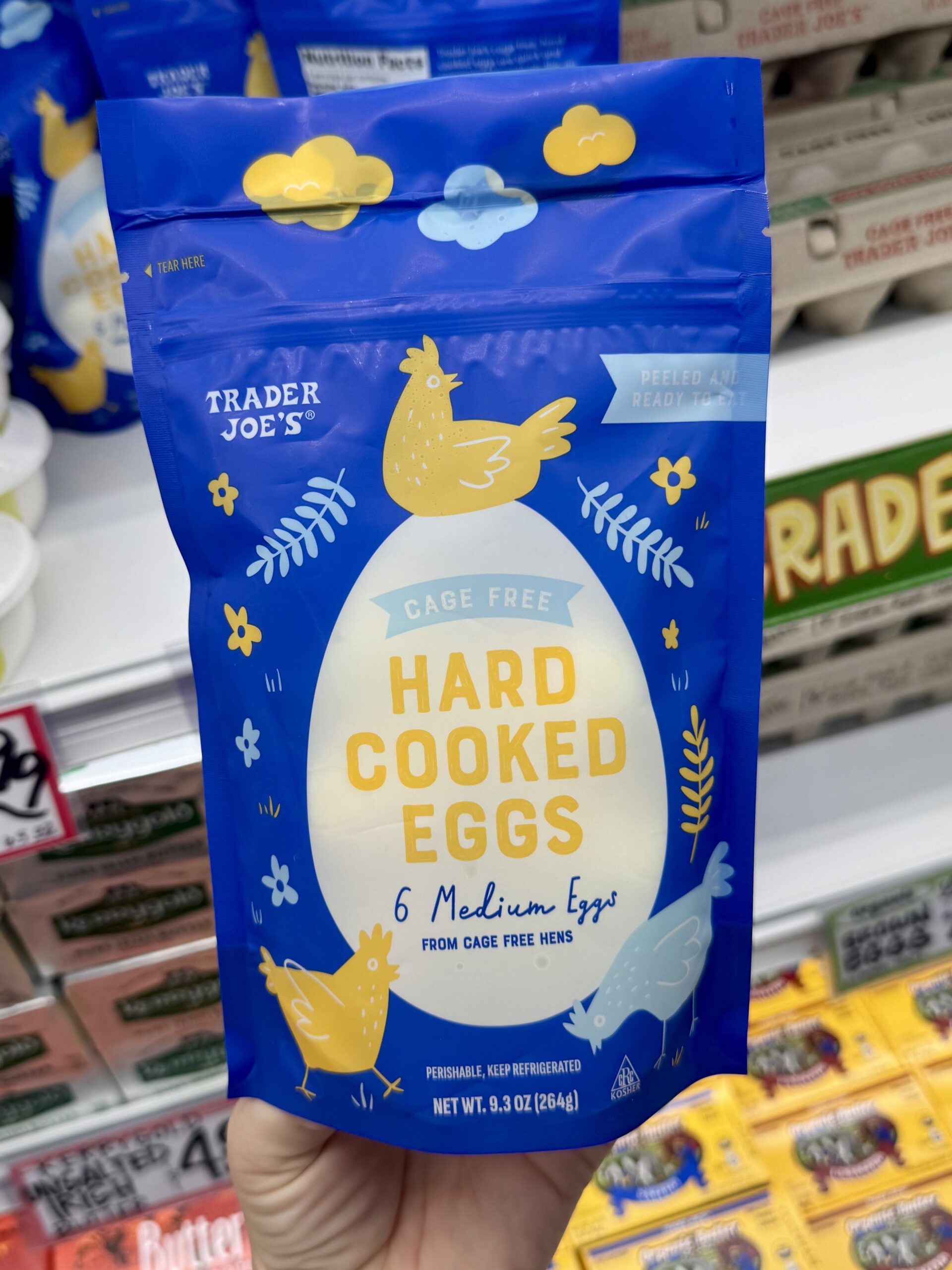 Eggs Hard Cooked Cage Free - in store