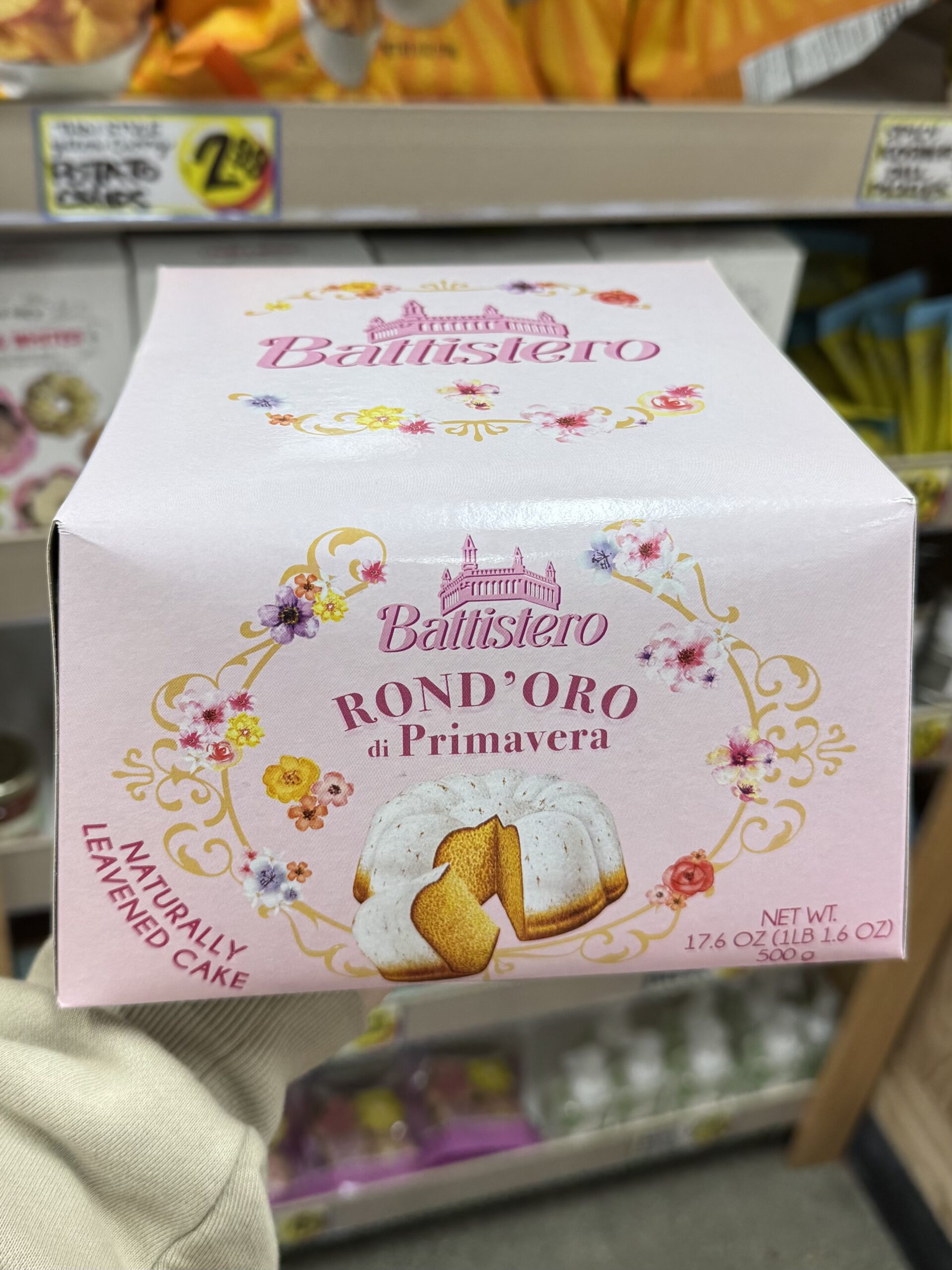 Battistero ROND'ORO di Primavera NATURALLY LEAVENED CAKE - in store