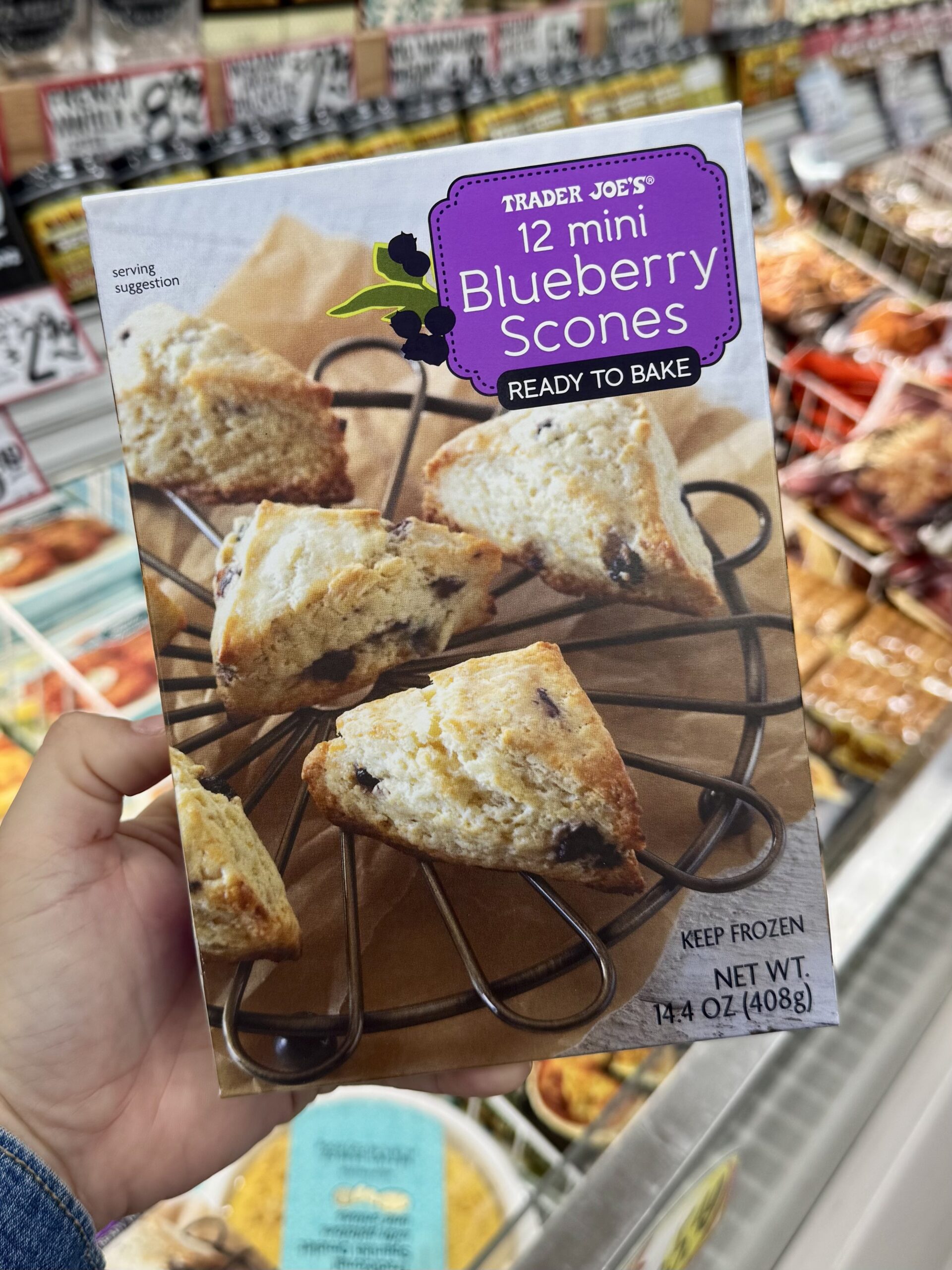 Mini Blueberry Scones - in store