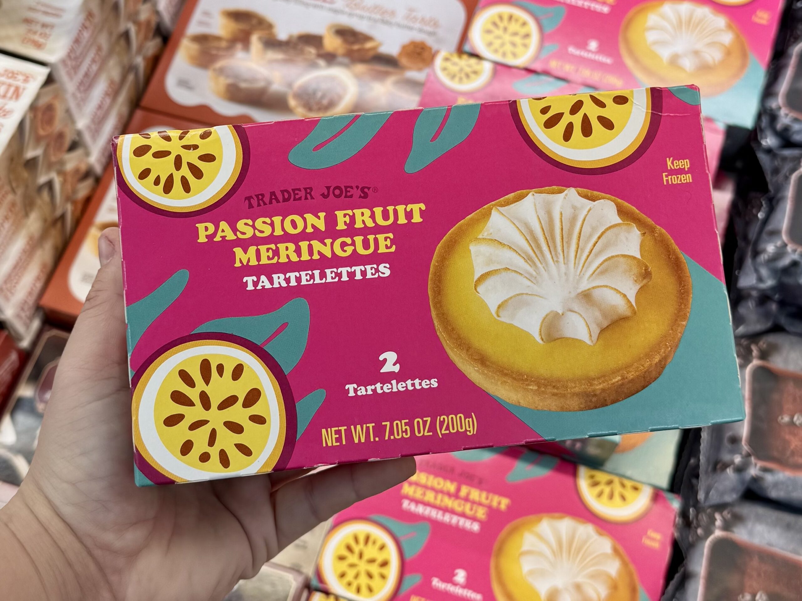 Passion Fruit Meringue Tartelettes - in store