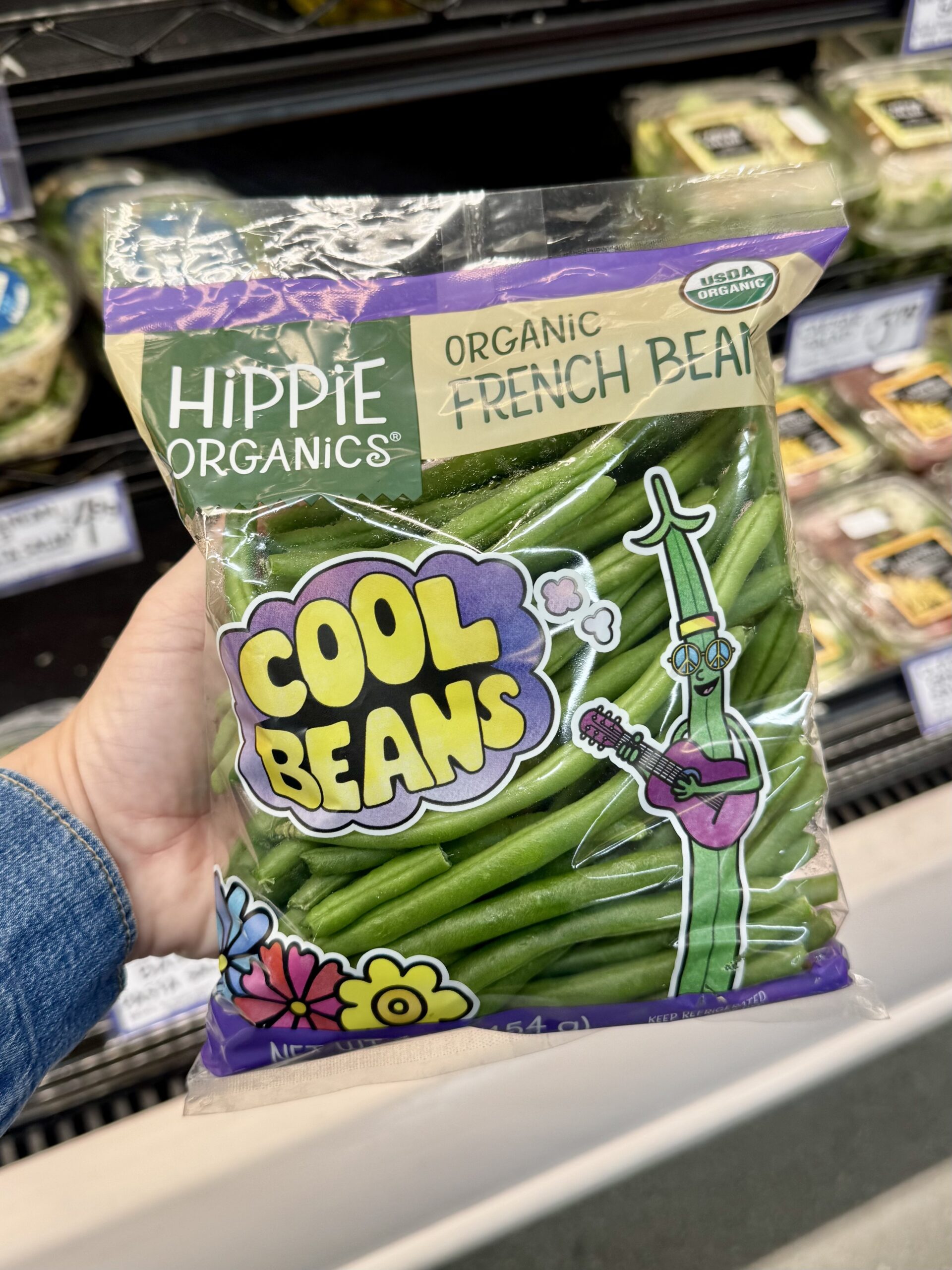 Hippie Organics Organic French Beans - in store