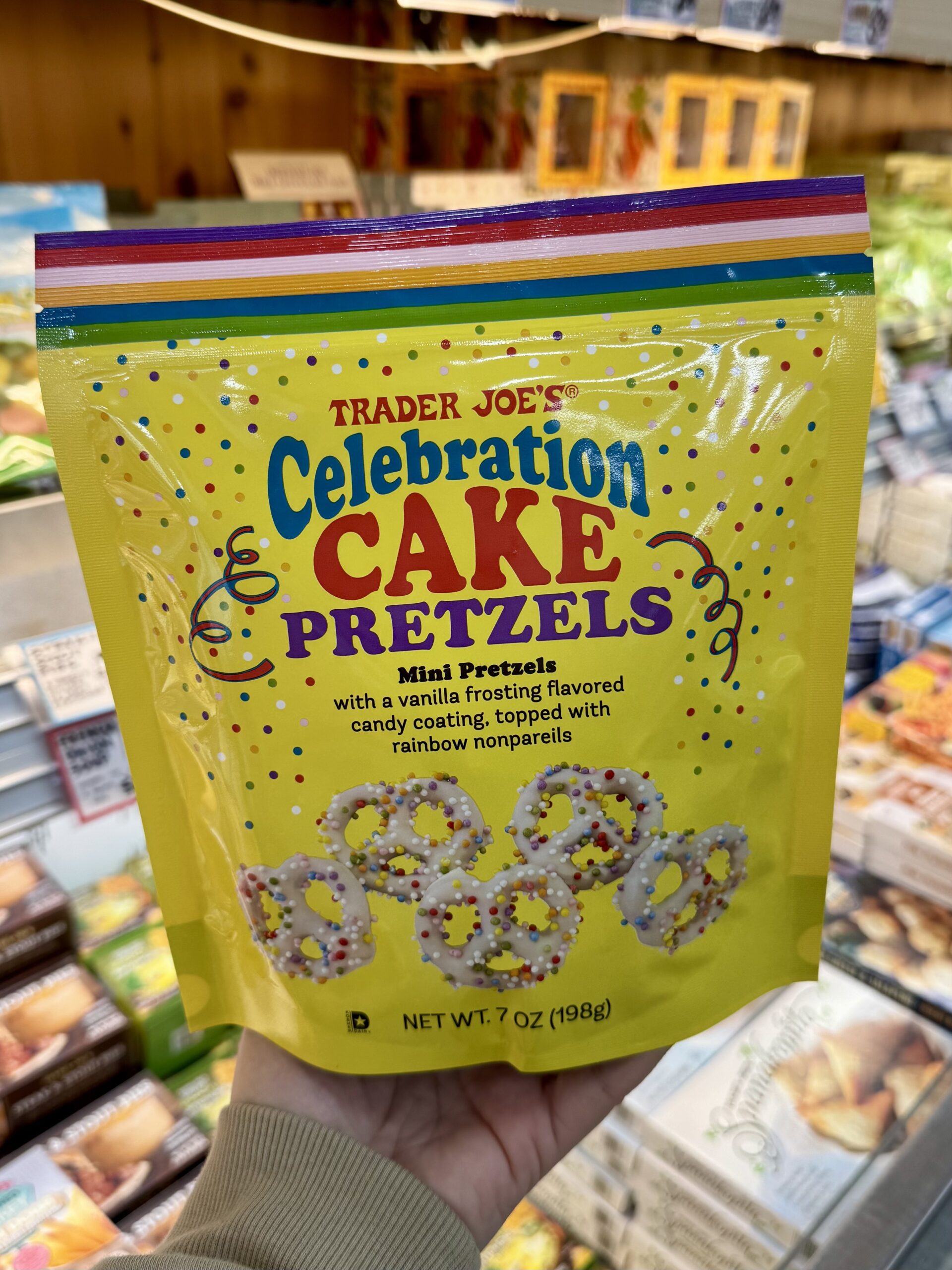 Celebration Cake Pretzels - in store