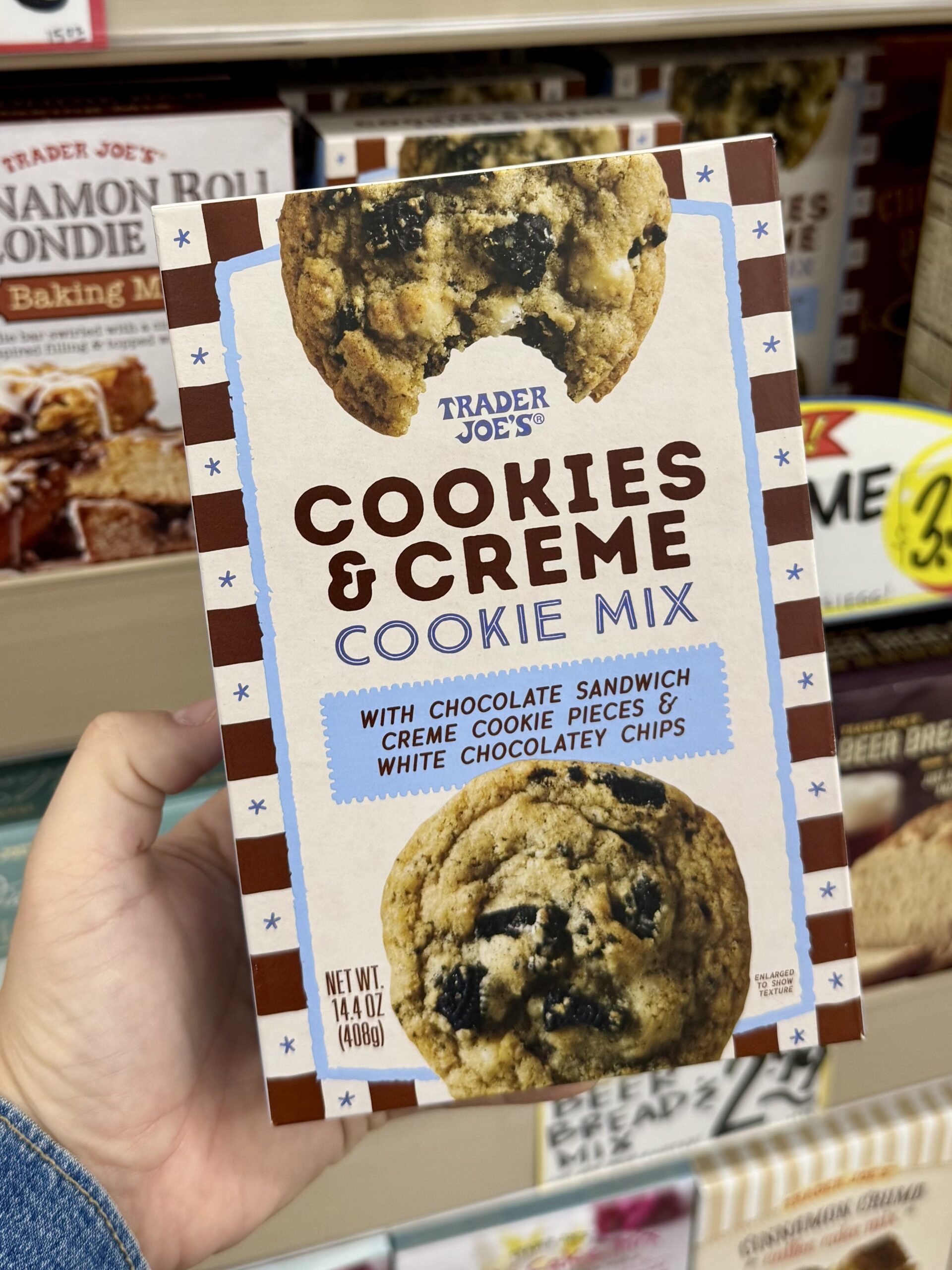 Cookies & Creme Cookie Mix - in store