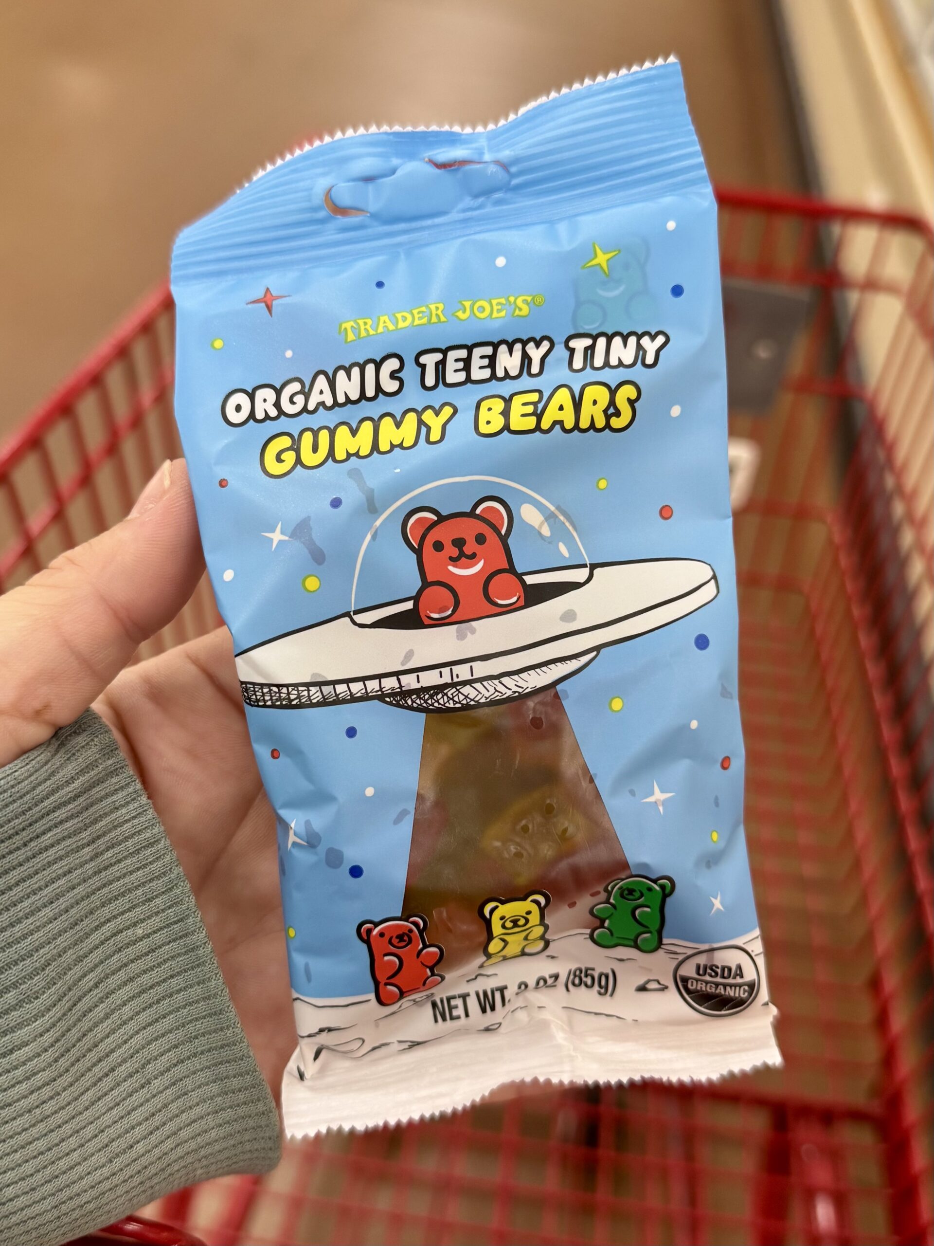 Trader Joe's Organic Teeny Tiny Gummy Bears - in store