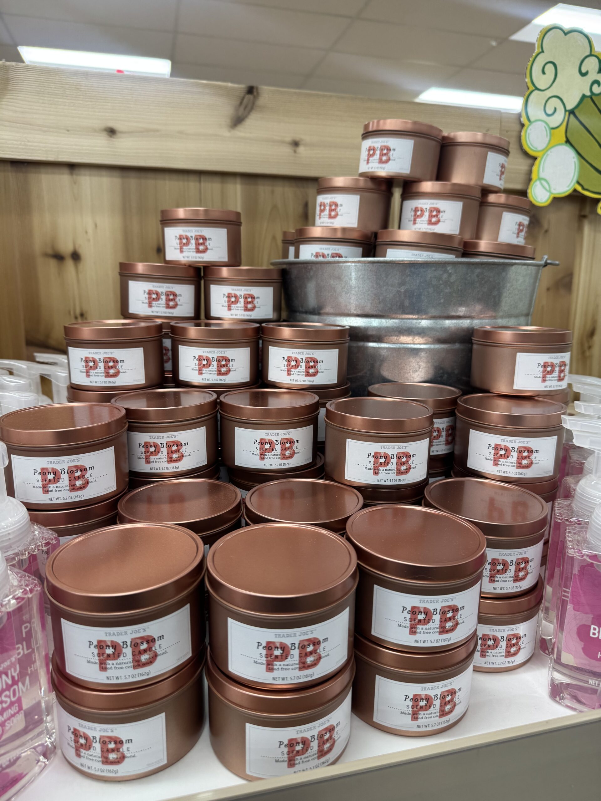 Peony Blossom Scented Candle - in store