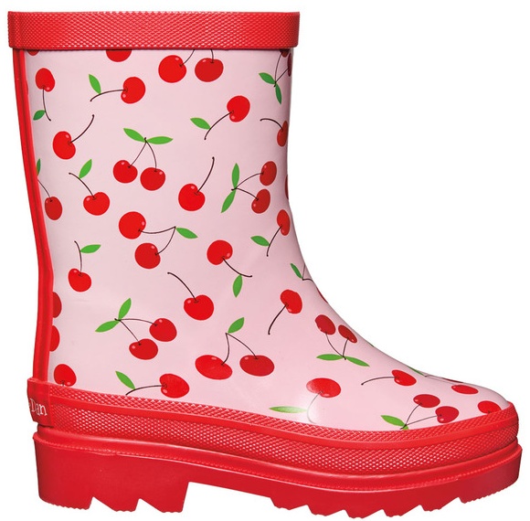 Lily & Dan/ L&D Toddler Rain Boots - Cherry 11/12