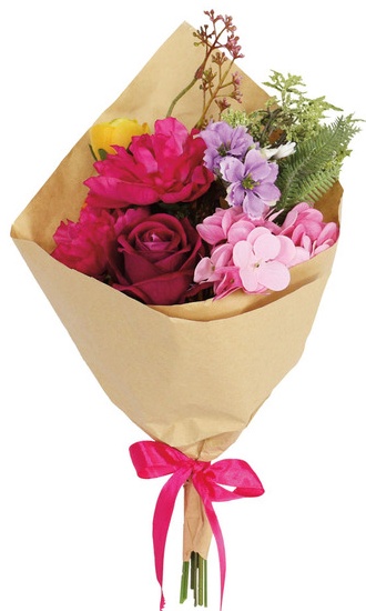KIRKTON HOUSE Faux Floral Bouquet - Colorful Floral Combination