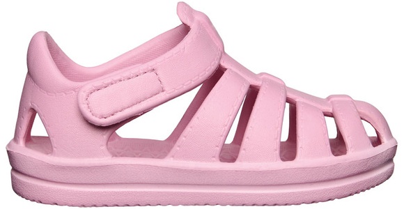 Lily & Dan Toddler Lightweight Closed Toe Sandal - Pink 5/6