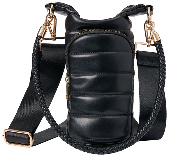 LS LIVE IN STYLE Fashion Waterbottle Crossbody - Black
